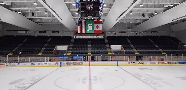 Inside McMorran Ice Arena